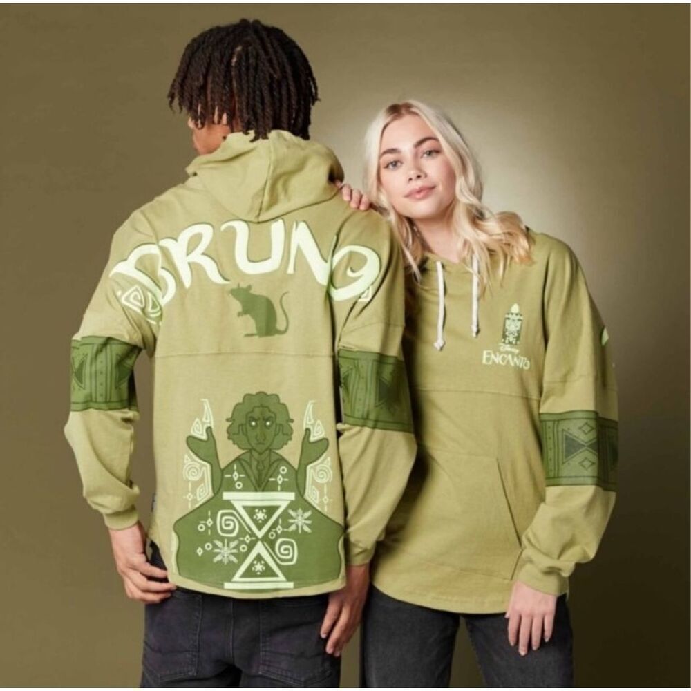 Disney Bruno Encanto Hooded Spirit Jersey size small